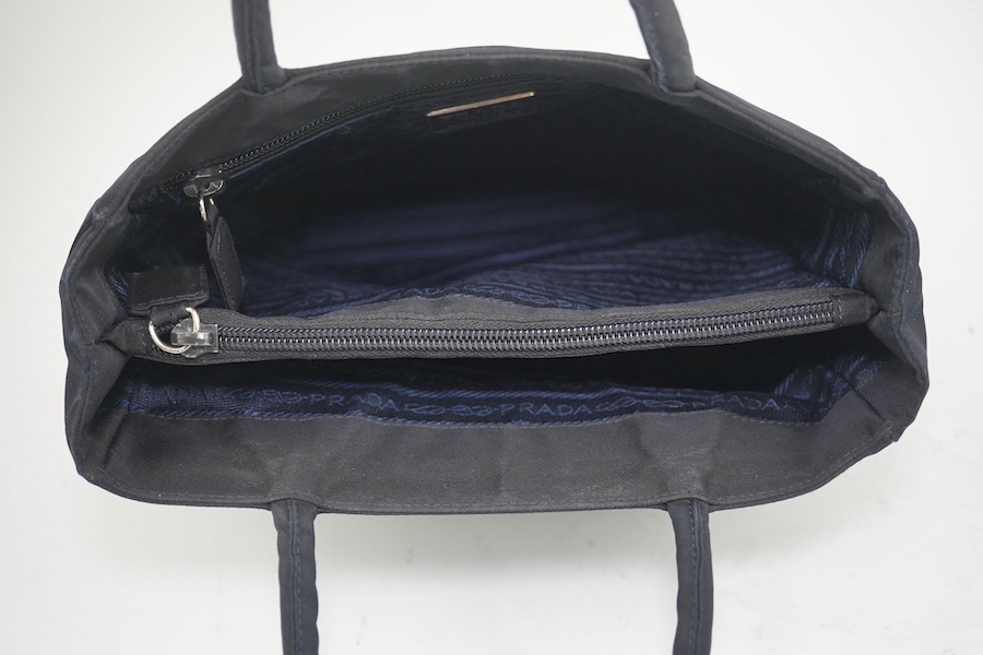 A Prada Tessuto black nylon small bag